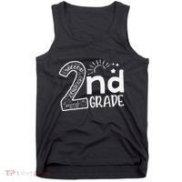 Hello 2nd Grade Teachers And Team Second Grade Tank Top thumb 0