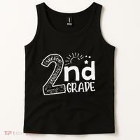Hello 2nd Grade Teachers And Team Second Grade Tank Top thumb 2