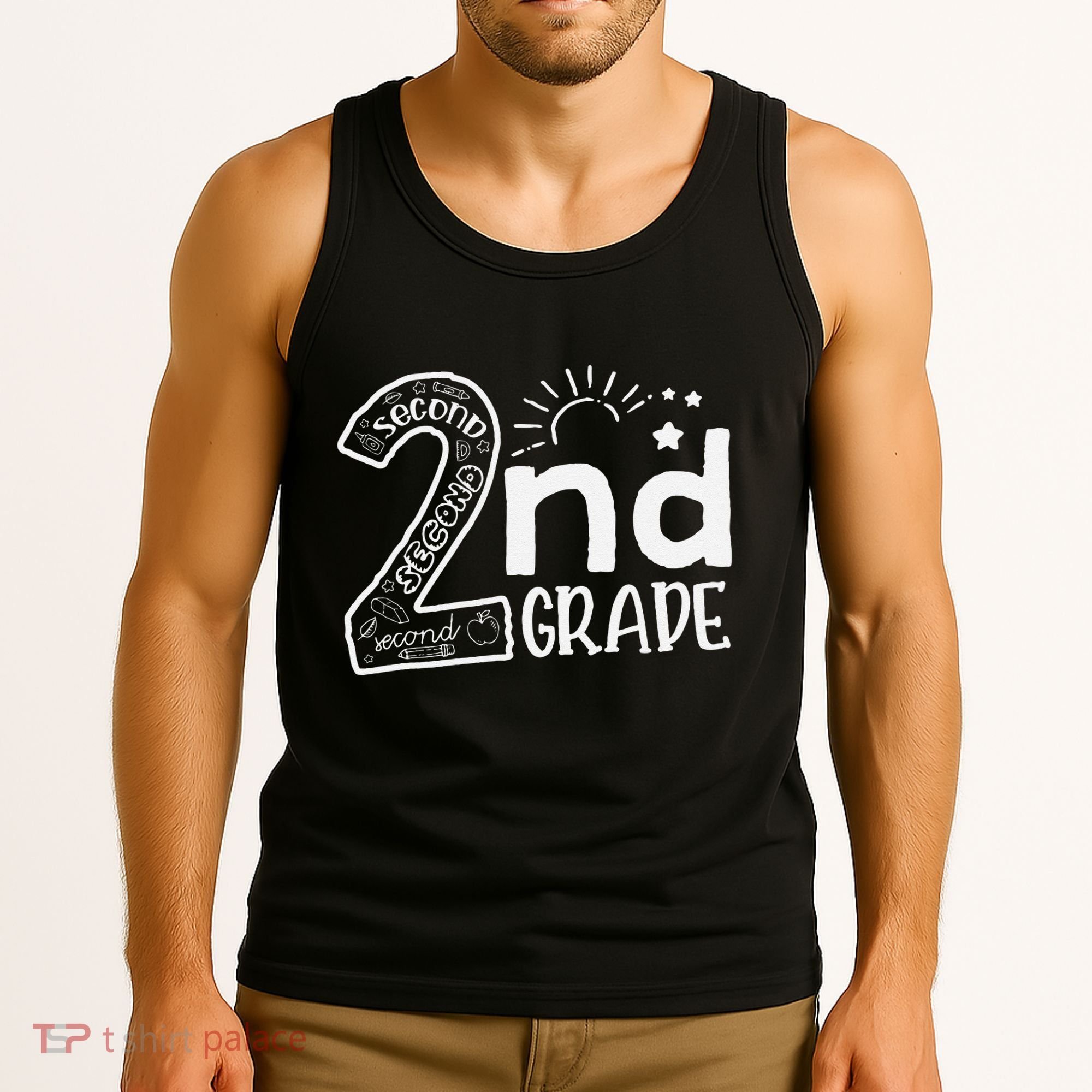 Hello 2nd Grade Teachers And Team Second Grade Tank Top