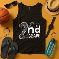 Hello 2nd Grade Teachers And Team Second Grade Tank Top thumb 4