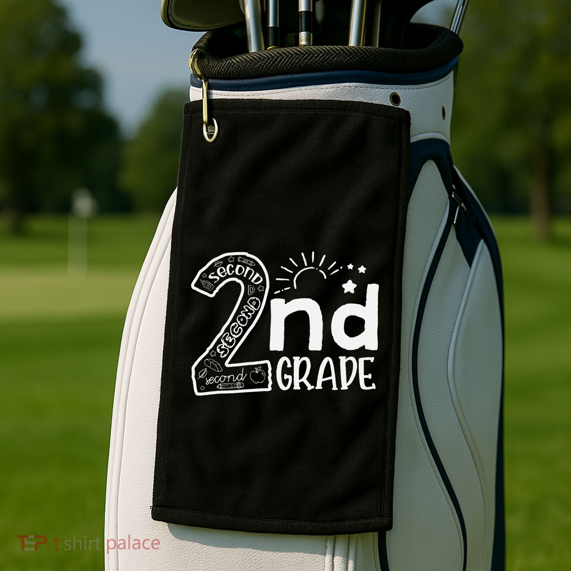 Hello 2nd Grade Teachers And Team Second Grade Golf Towel