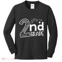 Hello 2nd Grade Teachers And Team Second Grade Kids Long Sleeve Shirt thumb 0