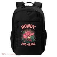 Howdy 2nd Grade Western Cowgirls Back To School Second Grade Backpack thumb 0
