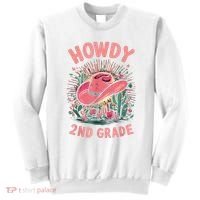 Howdy 2nd Grade Western Cowgirls Back To School Second Grade Sweatshirt thumb 0