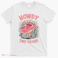 Howdy 2nd Grade Western Cowgirls Back To School Second Grade T-Shirt thumb 0