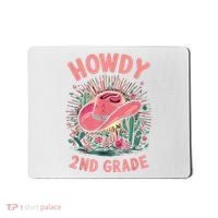 Howdy 2nd Grade Western Cowgirls Back To School Second Grade Mousepad thumb 0