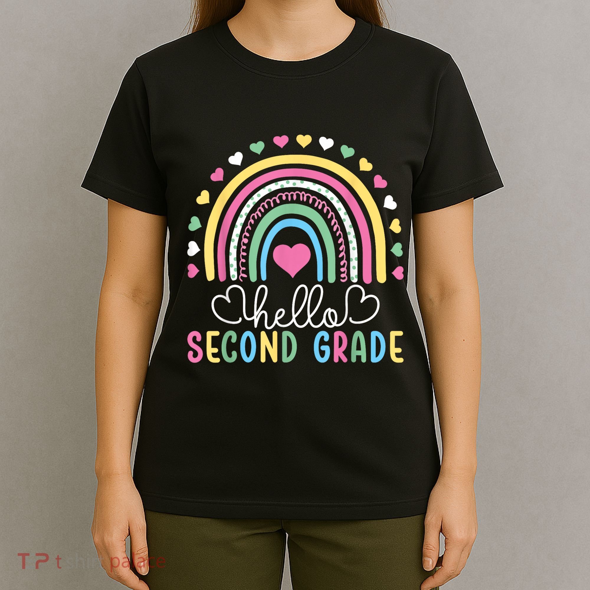 Hello 2nd Second Grade Teacher T-Shirt