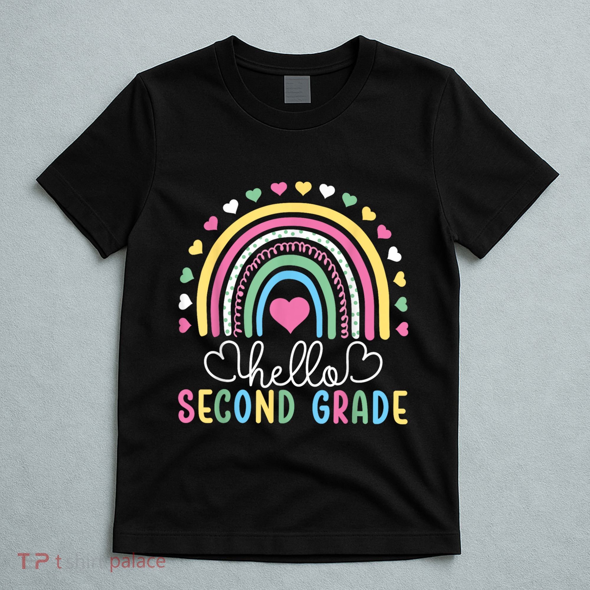 Hello 2nd Second Grade Teacher T-Shirt