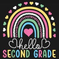 Hello 2nd Second Grade Teacher T-Shirt thumb 7