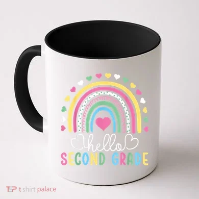 Hello 2nd Second Grade Teacher Coffee Mug