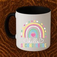 Hello 2nd Second Grade Teacher Coffee Mug thumb 2