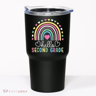 Hello 2nd Second Grade Teacher Tumbler