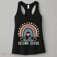 Hello 2nd Second Grade Teacher Women's Tank Top thumb 3