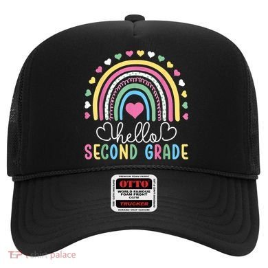 Hello 2nd Second Grade Teacher Hat