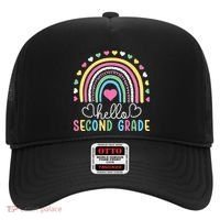 Hello 2nd Second Grade Teacher Hat thumb 0