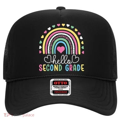 Hello 2nd Second Grade Teacher Hat