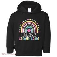 Hello 2nd Second Grade Teacher Toddler Hoodie thumb 0