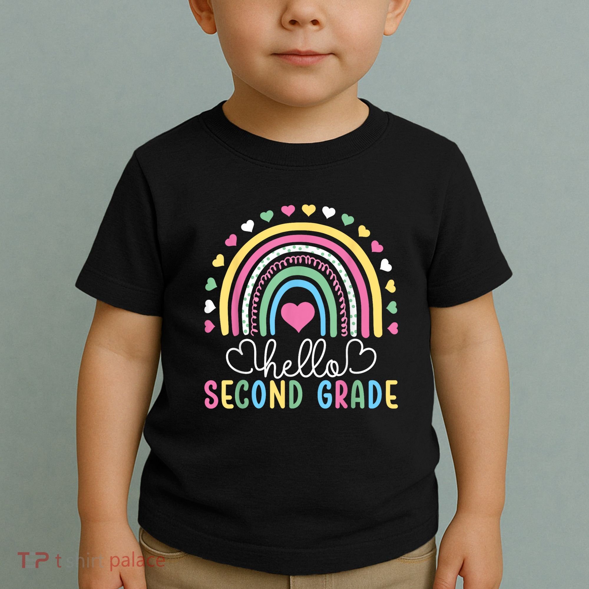 Hello 2nd Second Grade Teacher Toddler T-Shirt