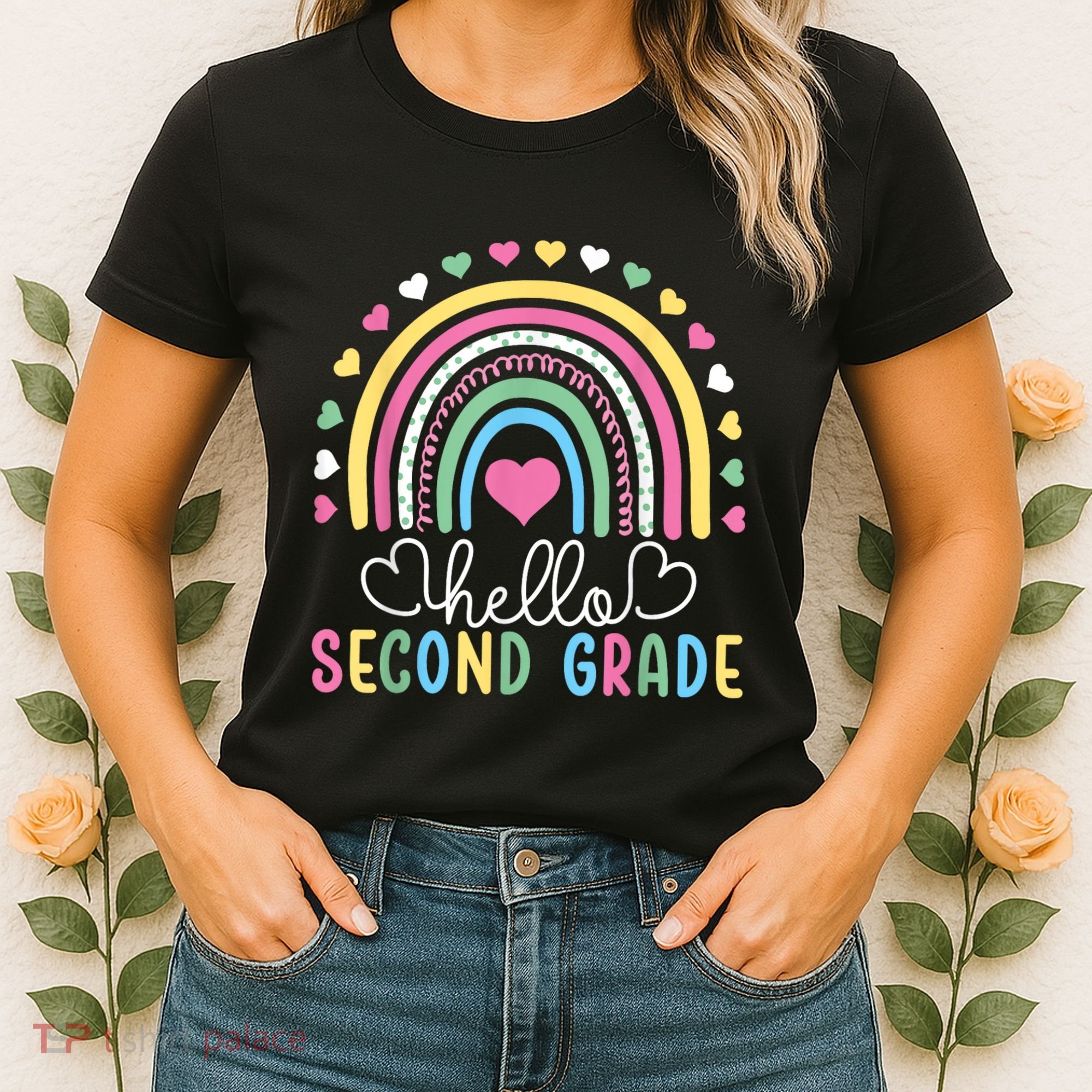 Hello 2nd Second Grade Teacher Women's T-Shirt