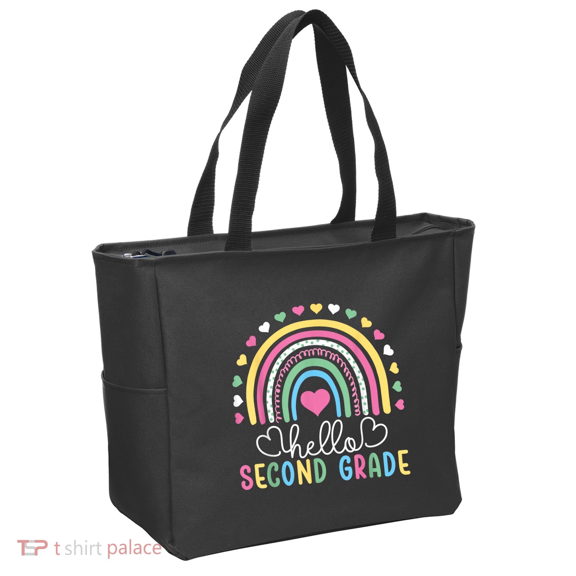 Hello 2nd Second Grade Teacher Tote Bag