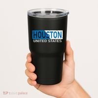 Houston 2 Tone Block Logo Tumbler thumb 2