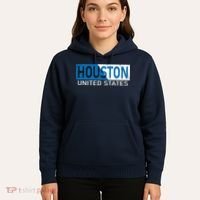 Houston 2 Tone Block Logo Hoodie thumb 5