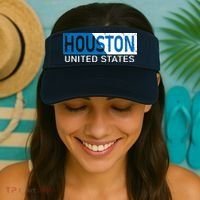 Houston 2 Tone Block Logo Visor thumb 2