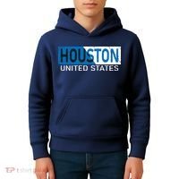 Houston 2 Tone Block Logo Kids Hoodie thumb 4