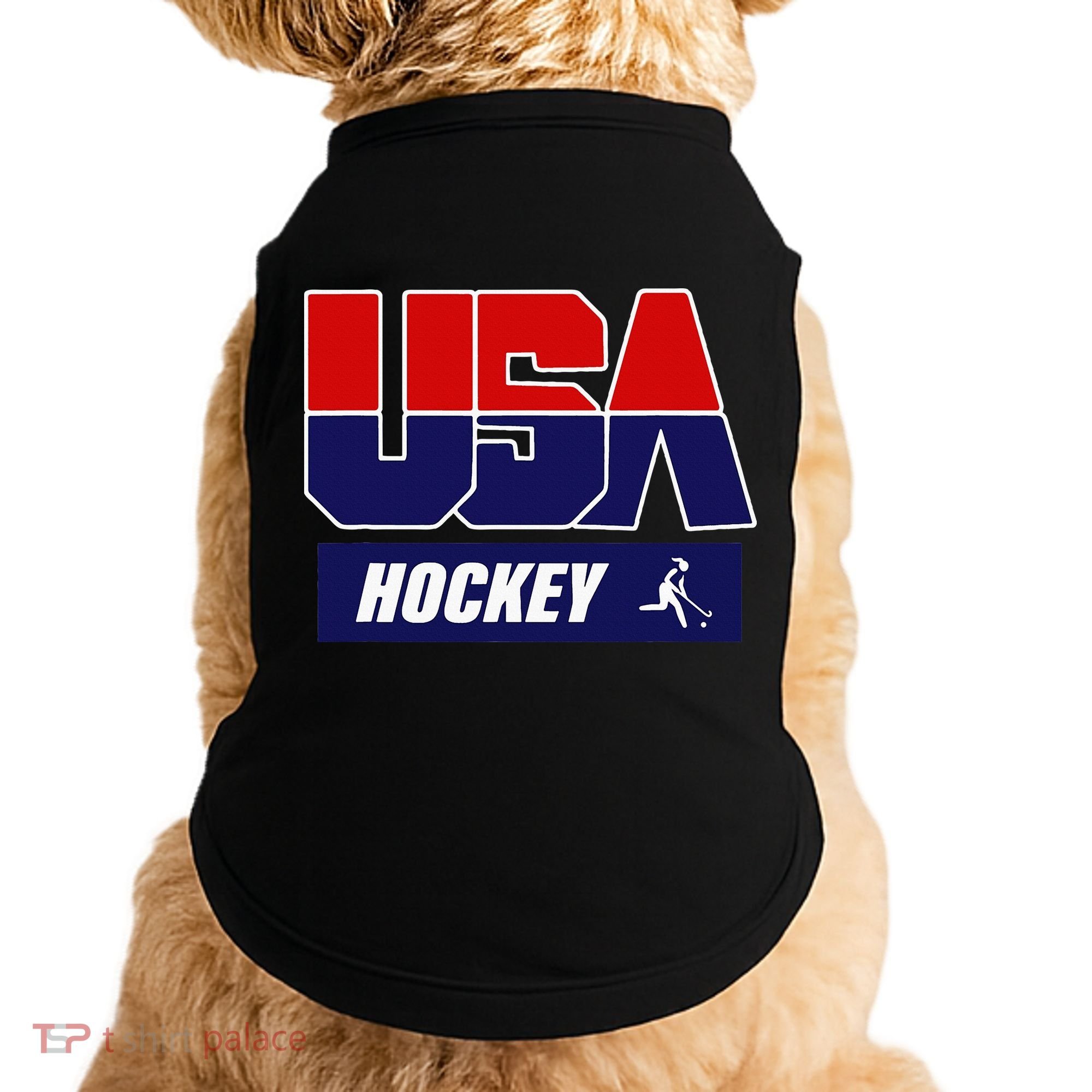 Hockey 2024 Usa Team Doggie Tank