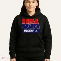 Hockey 2024 Usa Team Hoodie thumb 5