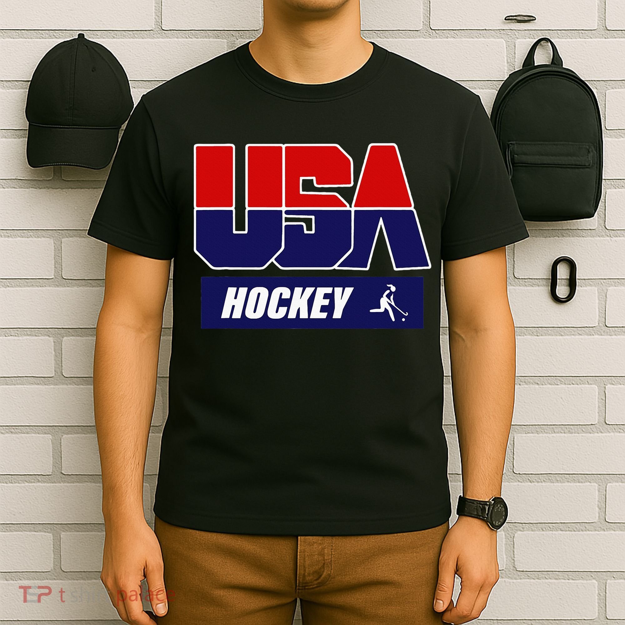Hockey 2024 Usa Team T-Shirt