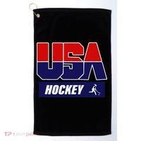 Hockey 2024 Usa Team Golf Towel thumb 0