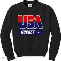 Hockey 2024 Usa Team Kids Sweatshirt thumb 0