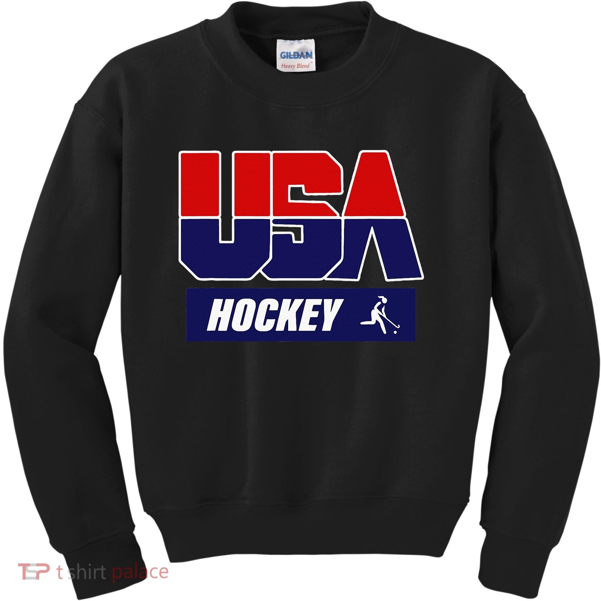 Hockey 2024 Usa Team Kids Sweatshirt