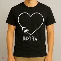 Heart 3 Arrows Lucky Few Tattoo Down Syndrome AwarenessDay T-Shirt thumb 3