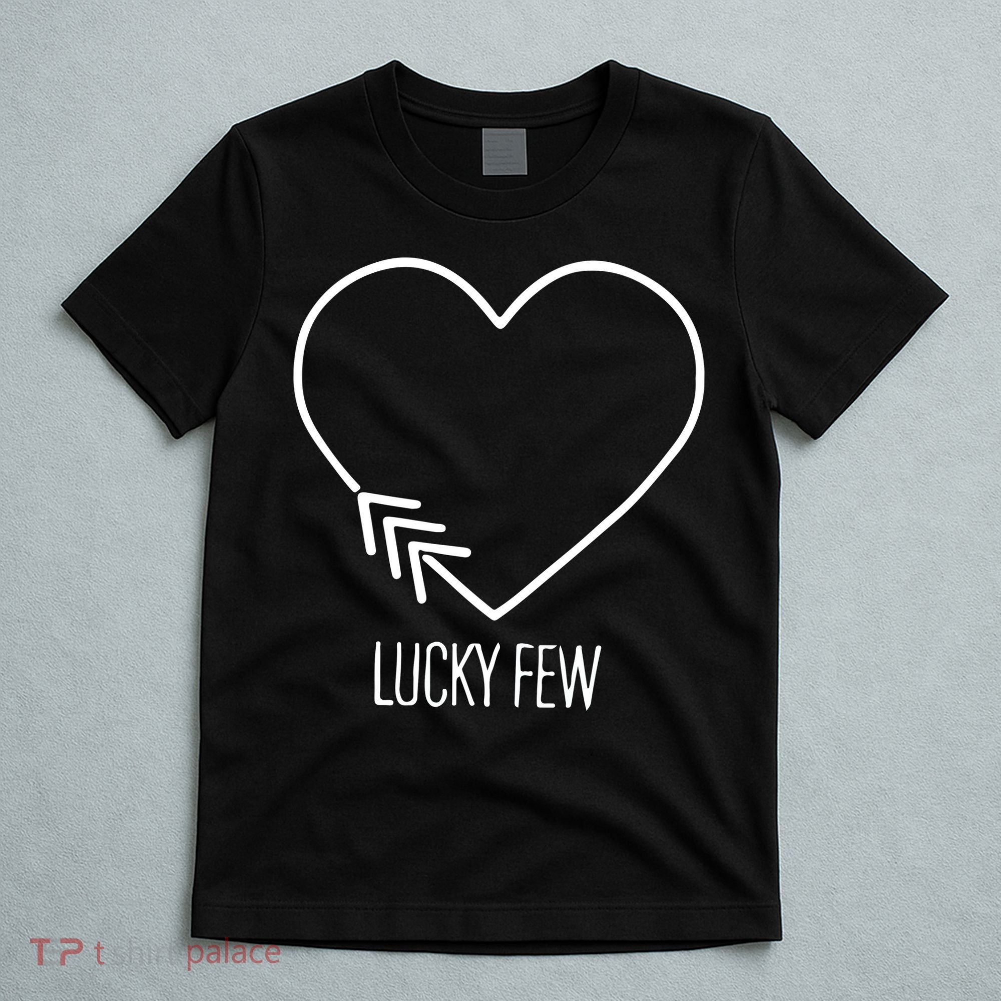 Heart 3 Arrows Lucky Few Tattoo Down Syndrome AwarenessDay T-Shirt