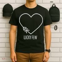 Heart 3 Arrows Lucky Few Tattoo Down Syndrome AwarenessDay T-Shirt thumb 6