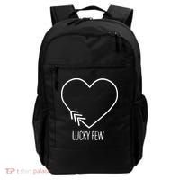 Heart 3 Arrows Lucky Few Tattoo Down Syndrome AwarenessDay Backpack thumb 0