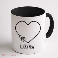Heart 3 Arrows Lucky Few Tattoo Down Syndrome AwarenessDay Coffee Mug thumb 1