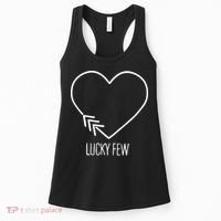 Heart 3 Arrows Lucky Few Tattoo Down Syndrome AwarenessDay Women's Tank Top thumb 0