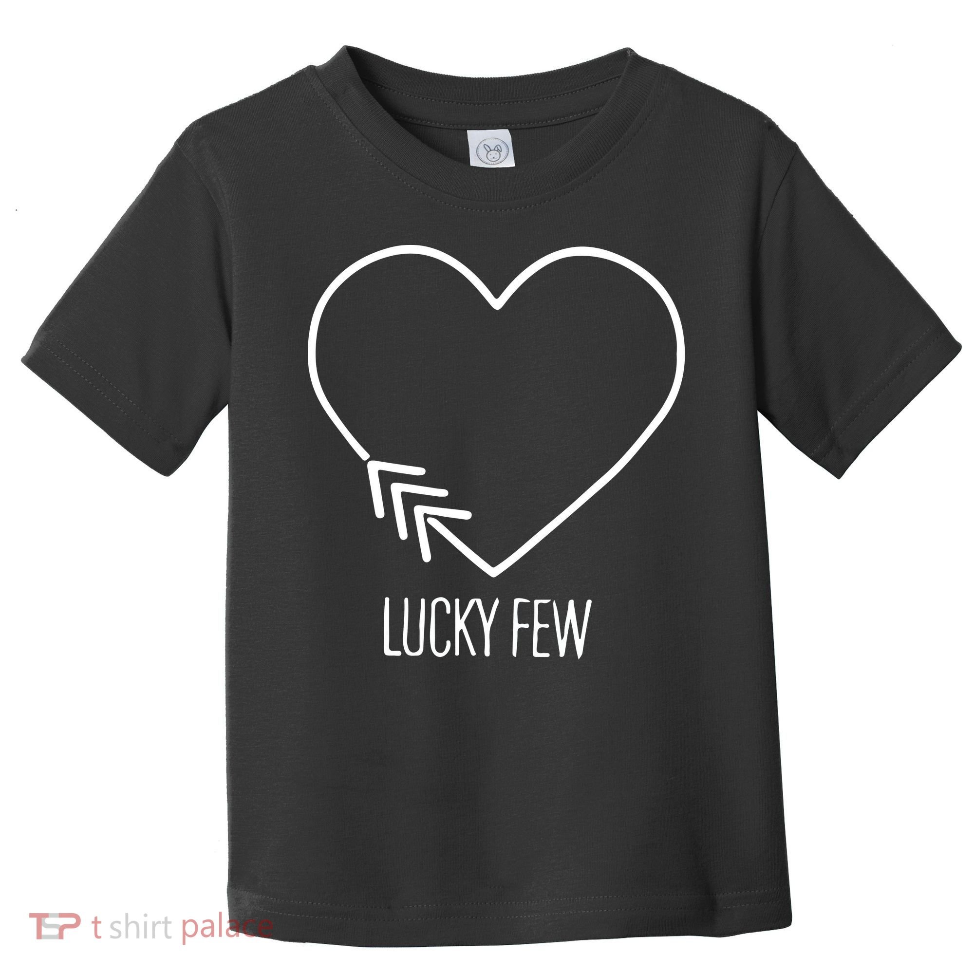 Heart 3 Arrows Lucky Few Tattoo Down Syndrome AwarenessDay Toddler T-Shirt
