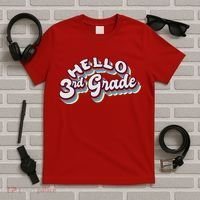 Hello 3rd Grade Colorful T-Shirt thumb 5