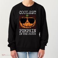 Holiday 365 Halloween Coolest Pumpkin In The Patch Gift Women's Sweatshirt thumb 0