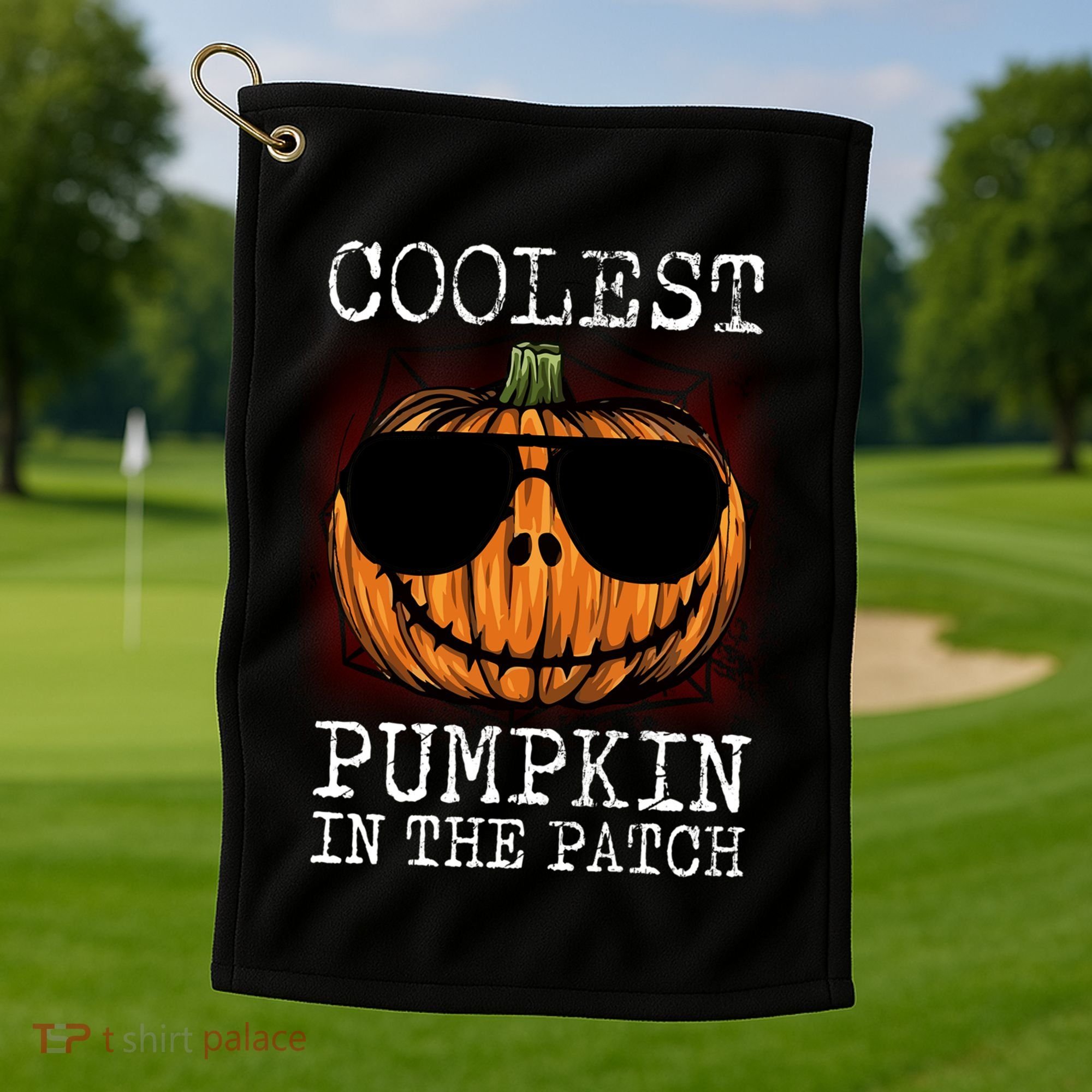 Holiday 365 Halloween Coolest Pumpkin In The Patch Gift Golf Towel