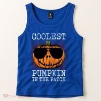 Holiday 365 Halloween Coolest Pumpkin In The Patch Gift Tank Top thumb 2