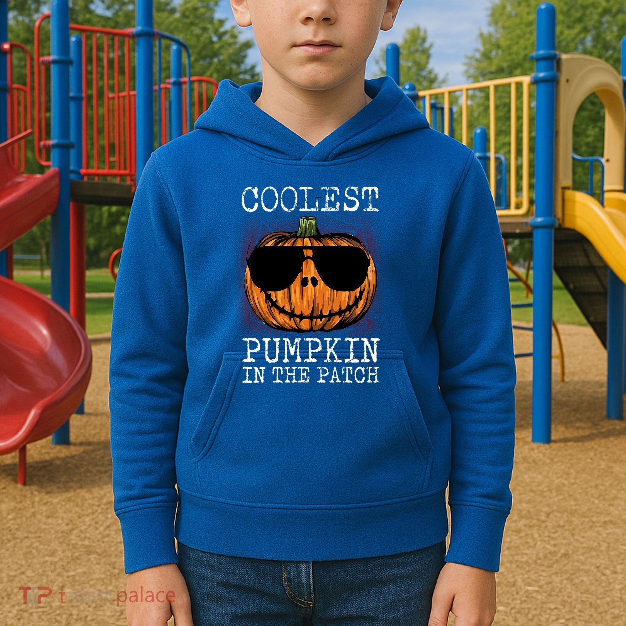 Holiday 365 Halloween Coolest Pumpkin In The Patch Gift Kids Hoodie