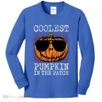 Holiday 365 Halloween Coolest Pumpkin In The Patch Gift Kids Long Sleeve Shirt thumb 0