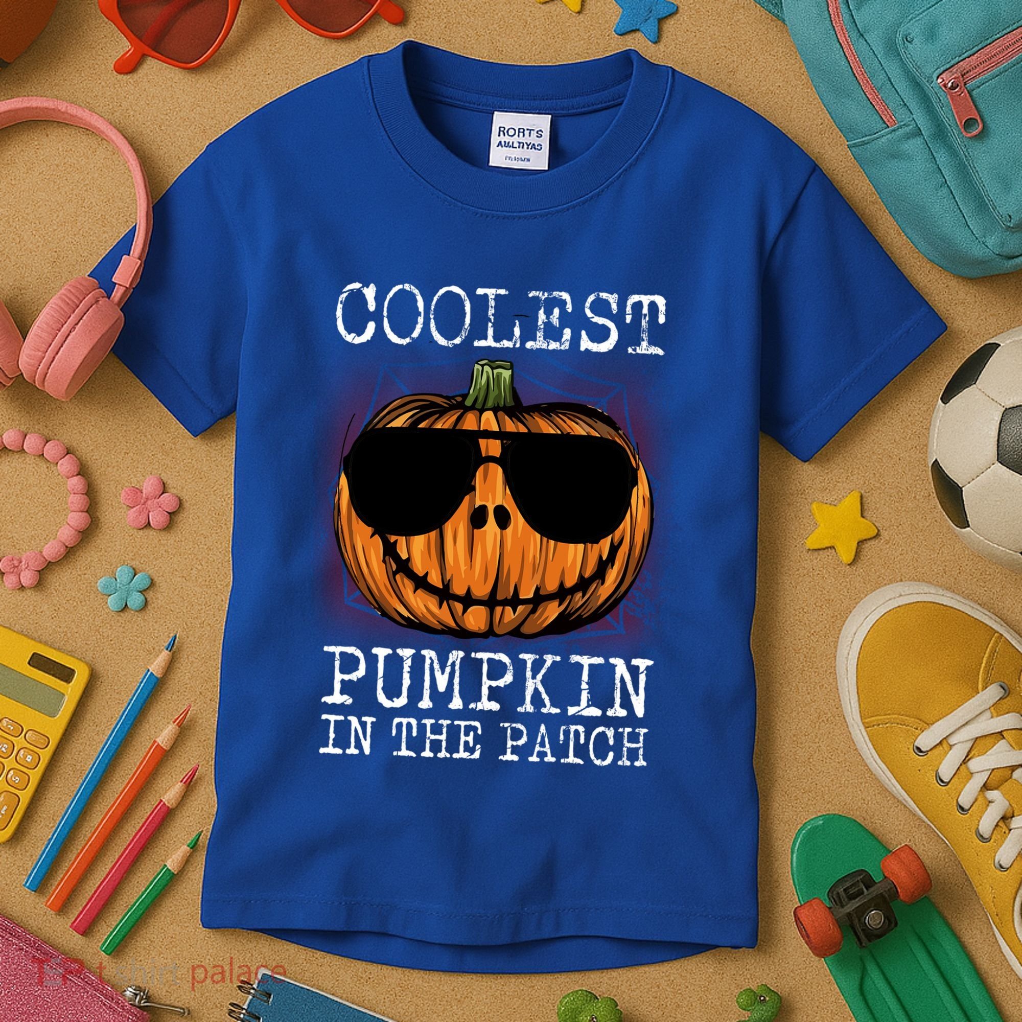 Holiday 365 Halloween Coolest Pumpkin In The Patch Gift Kids T-Shirt