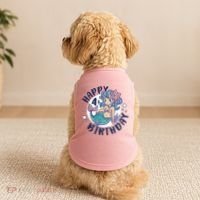 Happy 4th Birthday Cute Mermaid Doggie Tank thumb 2