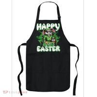 Happy 420 Easter Funny Smoking Easter Bunny Apron thumb 0
